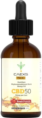 CAEXS 1500 мг Дистиллятного масло Сублингвално