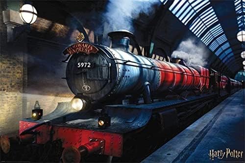 Макси постер на вълшебният свят на Хари Потър (Хогуортс Експрес), Многоцветен, 61 x 91,5 см