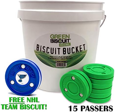 Зелена Ведерко за бисквитки, 15 опаковки оригинални Пасующих - ще Получите стикер, NHL Puck/GB