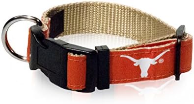 Нашийник за кучета ZEP-PRO Texas Longhorns - NCAA - 3 размера - Произведено в САЩ.