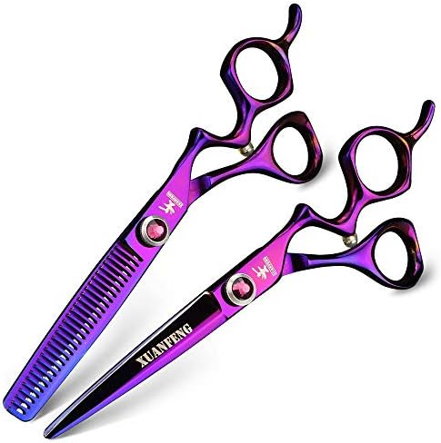XUANFENG Comfort Grip 6 Ножици за коса от стомана JP440C, Ножица за Подстригване на Коса за дома или във фризьорския Салон, Ножици за