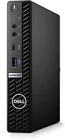 Настолен компютър Dell OptiPlex 5000 5090 Micro Tower (2021) | Core i7-512 GB SSD памет - 32 GB оперативна памет | 8 ядра при честота