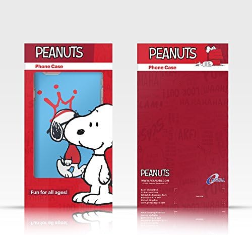 Дизайн на своята практика за главата Официално лицензиран Peanuts Снупи & Charlie Halfs and Laughs Кожен Калъф-книжка-джобен формат,