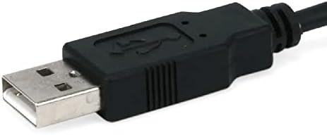 Зарядно устройство за цифрови безжични слушалки Synergy, съвместим с безжични слушалки Sony MDR-ZX330BT, 3-футовое зарядно устройство