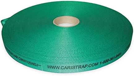 Пластмасов сбруя: Якост на опън 3527 килограма, дължина 525 метра, зелена, 2 бр (4DWZ3)