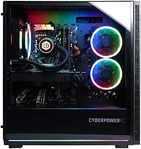Компютър CyberPowerPC Gamer Supreme Liquid Cool PC, Intel Core i7-10700K 3,8 Ghz, 32 GB DDR4, GeForce RTX 3060 12 GB, твърд диск, PCI-E