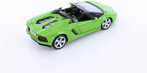 Демонстрационни модели на Lamborghini Aventador LP700-4 Roadster, Зелен 68254/74D - Глас кола в мащаб 1/24