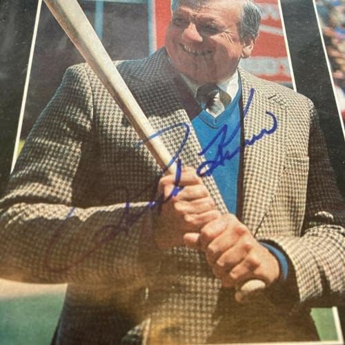 Бейзбол списание с автограф Ралф Кинера - Списания MLB с автограф