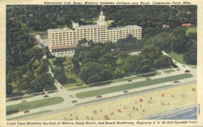 Edgewater Park, Мисисипи, Пощенска Картичка