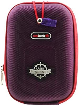 Твърд калъф Navitech Purple Ева, съвместим с стабилизированным GPS-далекомер Nikon Coolshot Pro Golf от Caribina