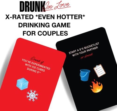 ПИЯН В ЛЮБОВТА: X-Rated * Още горещо * игра на Карти за възрастни с выпивкой за двойки