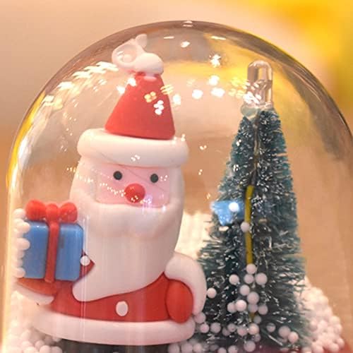 Декоративен Коледен Къща, Коледа Снежна Топка, Сладък Дядо Коледа, Снежен Човек, Коледна Елха, Изкуствени Кристална Топка, Декоративни