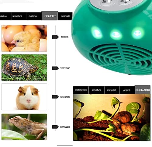 BOEYAA 300 W Новата Нагревательная Лампа за Селскостопански Животни, Топла Светлина, Регулатор на Температурата, Нагревател, Согревающая