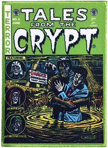 ЕО Comics Tales from The Crypt Зелена Кръпка за корицата на комикса