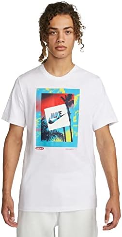 Мъжка тениска Nike с участието на горещата вълна и шарките