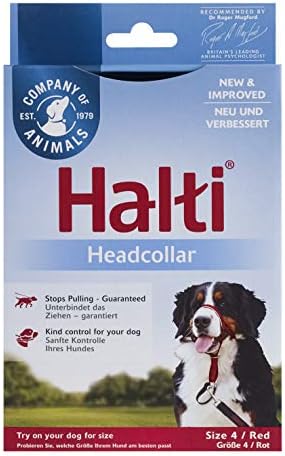 Прическа за кучета Halti - Червен - Размер на 4