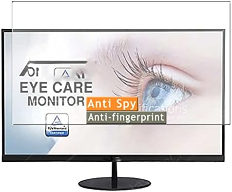 Защитно фолио за екрана Vaxson Privacy, съвместима със защитен стикер за 27-инчов монитор Asus VL278HE/VL278H от шпионски филм [Не закалено стъкло]