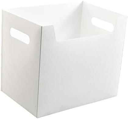 Zerodeko 2 елемента Кутии Кутия За съхранение на Файлове Малък Контейнер За Съхранение на Преносим Файлов Кутия Кутия за съхранение на
