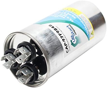Двукомпонентен кондензатор 35/5 MFD за 440 Волта с двойно действие за смяна на кондензатора на Превозвача/Bryant HC98KA036 - CAP-97F9848,