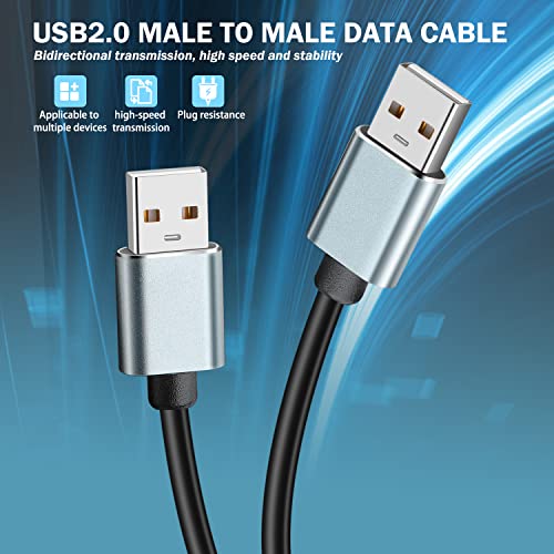 USB кабел-USB SAISN, Удължител тип USB 2.0 Тип A, Свързващ проводник за предаване на данни за принтер, USB клавиатури, флаш-памет, твърд