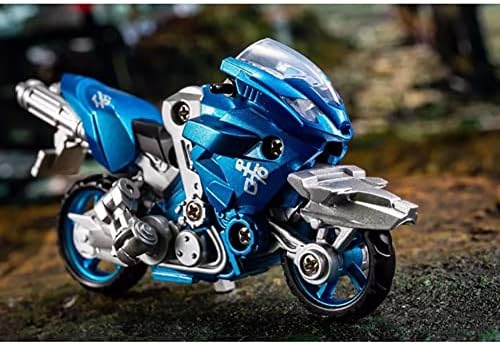 LIUSj JUNSt Играчка-трансформатор LS19 Мотоциклет с превишена скорост Три сестри Деформационный Робот, Всеки модел е с височина 4 инча