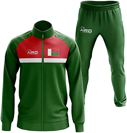 Спортен костюм за футбол Airosportswear Мадагаскар Concept (Зелен)