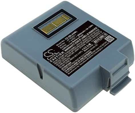 LEBEE е Съвместим с акумулаторни батерии Zebra AT16293-1 QL420, QL420 Plus, QL420 + 3800 mah