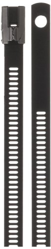 Кабелна замазка BAND-IT AE6159 316 от неръждаема стомана Multi Lok, Ширина 0,27 инча, Дължина е 24 инча, а Максималният диаметър на 7.1