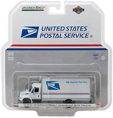 Greenlight 33090-B 2013 Международен Ван Durastar Box Van - американската Пощенска служба в мащаб 1:64