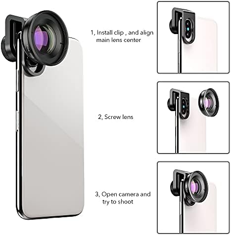 XXXDXDP Оптичен 30 мм-80 мм Обектив на Камерата на Телефона е Super Macro Lentes за Смартфони