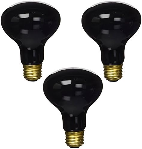 (3 опаковки) Точков лампа с нажежаема Жичка Zilla Night Black Heat мощност 150 W