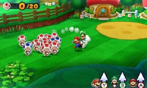 Марио и Луиджи: Засядане на хартия (Nintendo 3DS)
